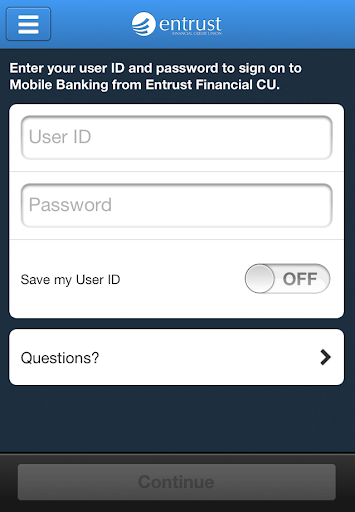Entrust Financial CU Mobile