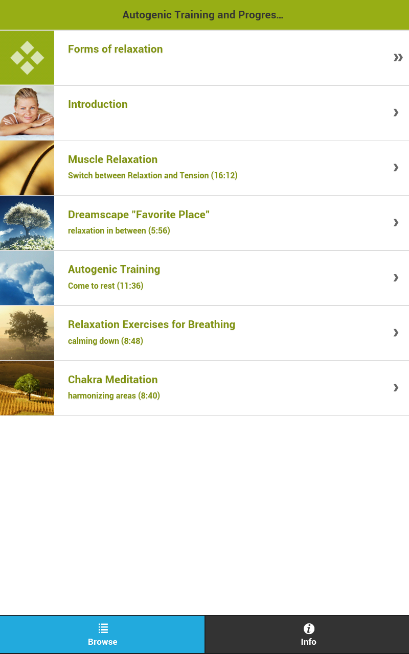 Autogenic Training &amp; PMR Screen 2