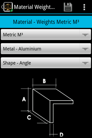 Material Weight Calculator LTE