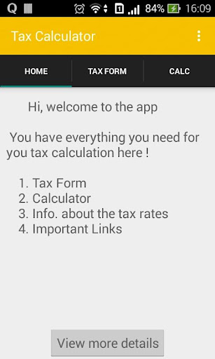 Tax Calculator India 2015
