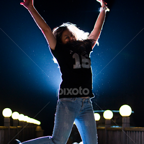 Jolly Jumpr by Christian Lukman - People Portraits of Women