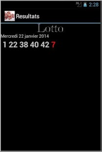 Results Loto France (.fr) Screenshots 4