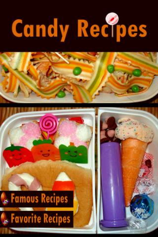Android application Delicious Candy Recipes screenshort