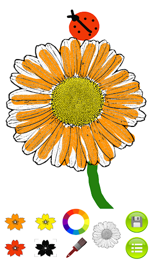 Sketch Coloring Book: Flowers