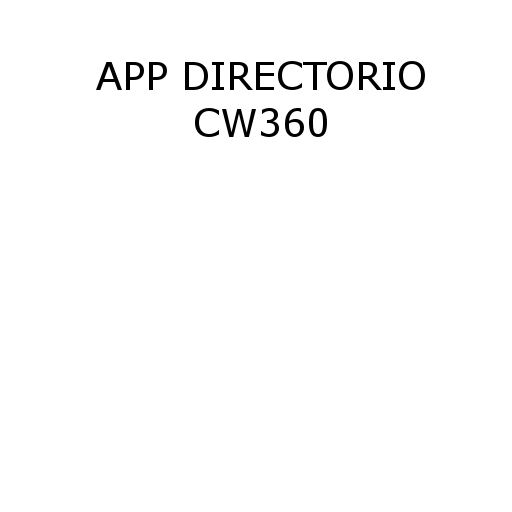 App Directorio CW360