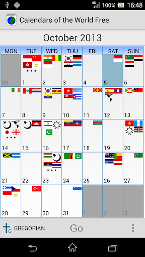 Calendars of the World - Free