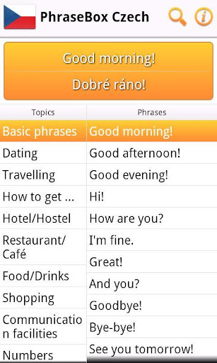 【免費旅遊App】Phrasebook Czech-APP點子