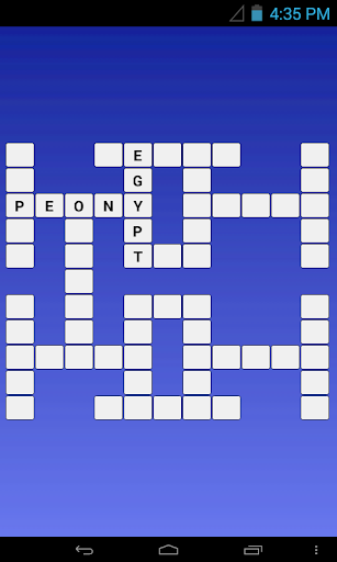 English - Hindi Crossword