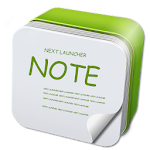 Next Launcher 3D Note Widget Apk