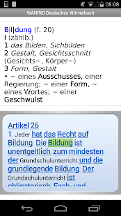 Brockhaus WAHRIG Wörterbücher Screenshots 5