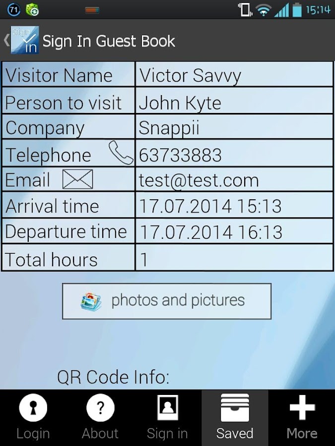 Sign In Guest Book Android Apps on Google Play