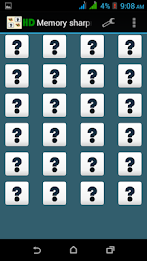 Memory Sharpner, matchup game poster 16