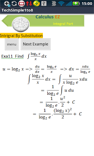 【免費教育App】Calculus EZ Integral Part-APP點子