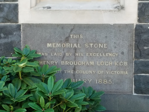 Historic Memorial Stone 1885