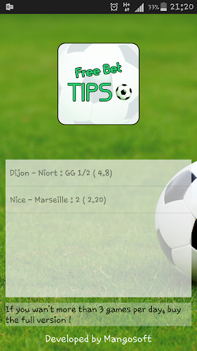 Free Bet Tips