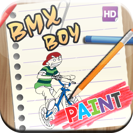 Paint BMX Boy LOGO-APP點子