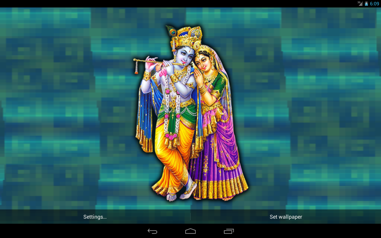 Radha Krishna Live Wallpaper screenshot