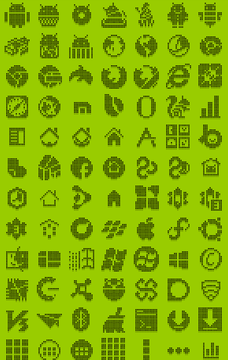 【免費個人化App】1-BIT BLACK Icon Theme-APP點子