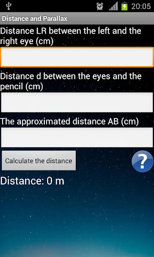 Distance and Parallax