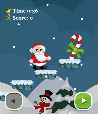 Santa Rush! Game Screenshot