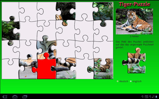 【免費解謎App】Tiger Puzzle-APP點子