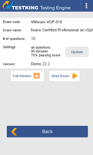 VMware VCP-510 Demo