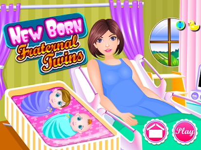 Newborn twins girls games Screenshots 1