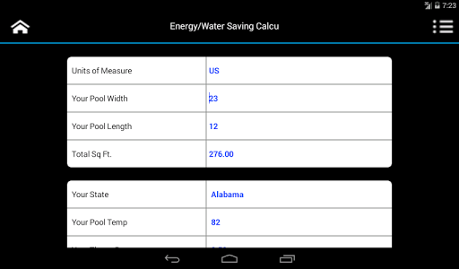 【免費教育App】Swimming Pool Energy Calc-APP點子