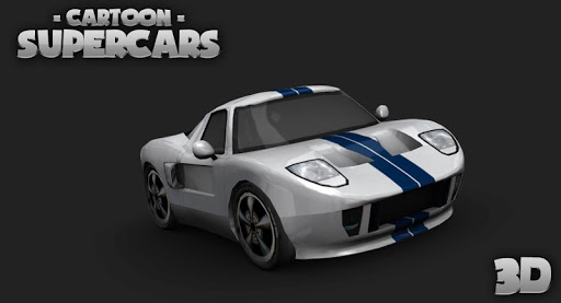 【免費個人化App】Toon Cars Ford GT40 3D lwp-APP點子