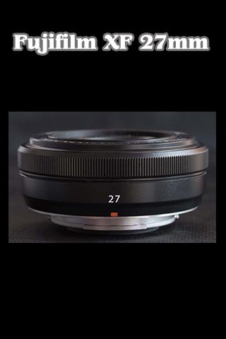 XF 27mm F2.8 Tutorial