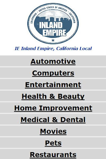 Inland Empire IE California