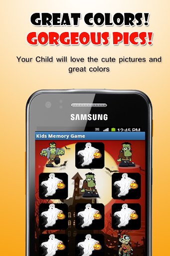 Kids Memory Game: Monsters