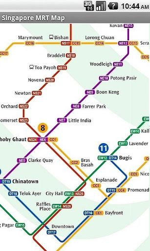 【免費旅遊App】Singapore Offline MRT map-APP點子