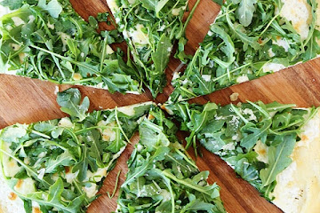 Lemon Arugula Pizza