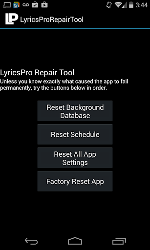 【免費媒體與影片App】LyricsPro Repair Tool-APP點子