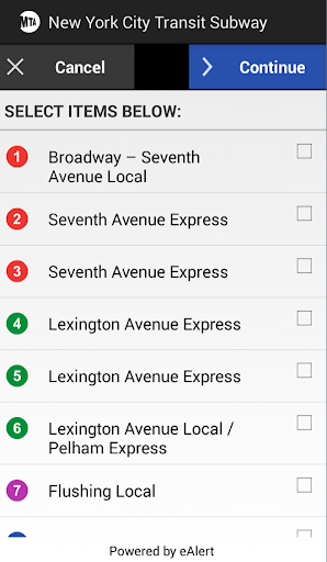 MY MTA Alerts Mobile