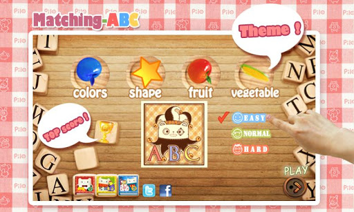 Matching-ABC for Kids