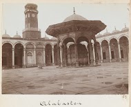 Binnenplaats van de moskee van Mohammed Ali in Caïro