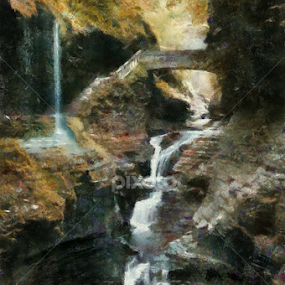 watkins glen by Scott Bennett - Painting All Painting