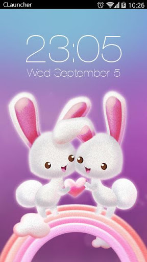 Love Pink Rabbit Pet Theme