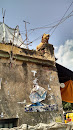 Lion Statue Near Periyar Junction