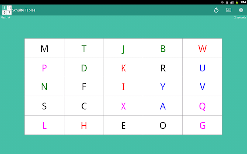 download Schulte Tables free