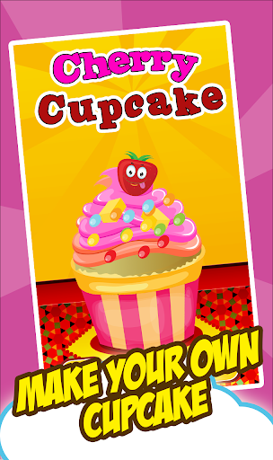 cherry cupcake-CookingGame