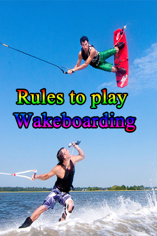 Rules to play Wakeboarding