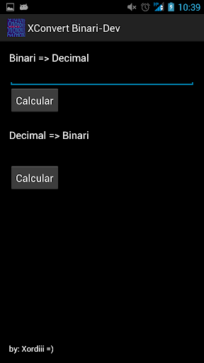 Convert Binary-Decimal