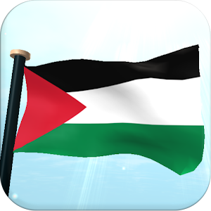 Palestine Flag 3D Wallpaper