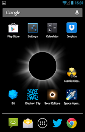 Solar Eclipse Live Wallpaper poster 1