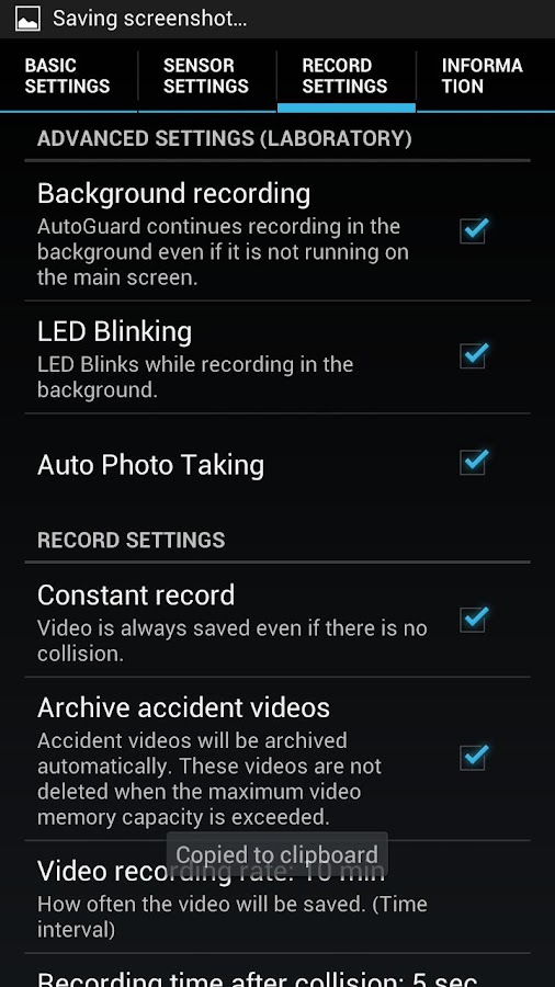 AutoGuard Blackbox Android