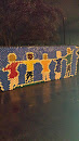 Children on the Fence Mural