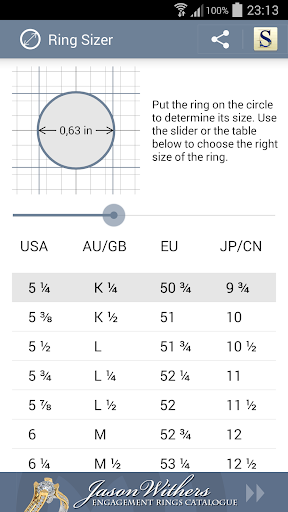 Ring Sizer Utility